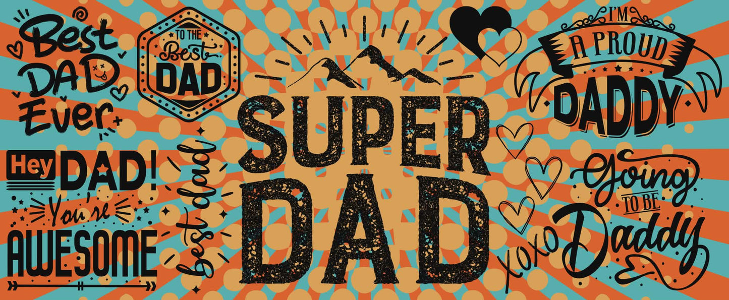 Father’s Day cups - 4 designs