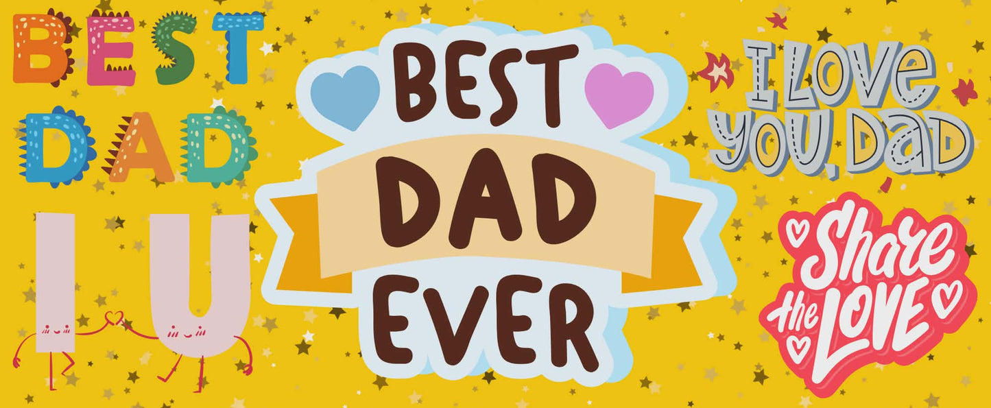 Father’s Day cups - 4 designs