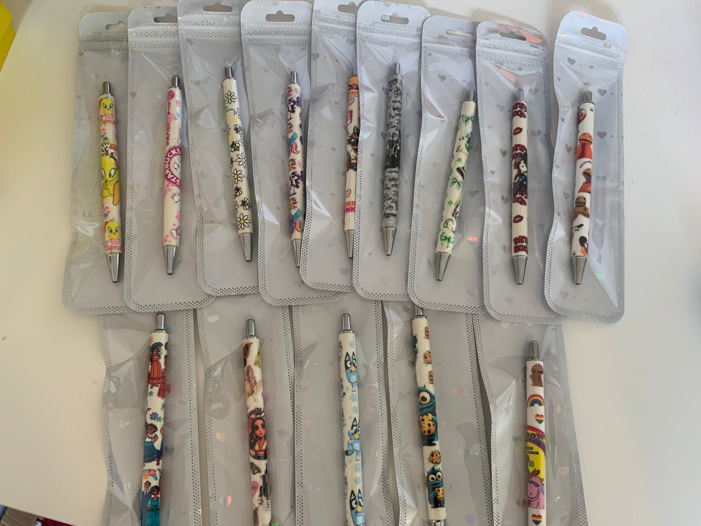 Wrapped pens