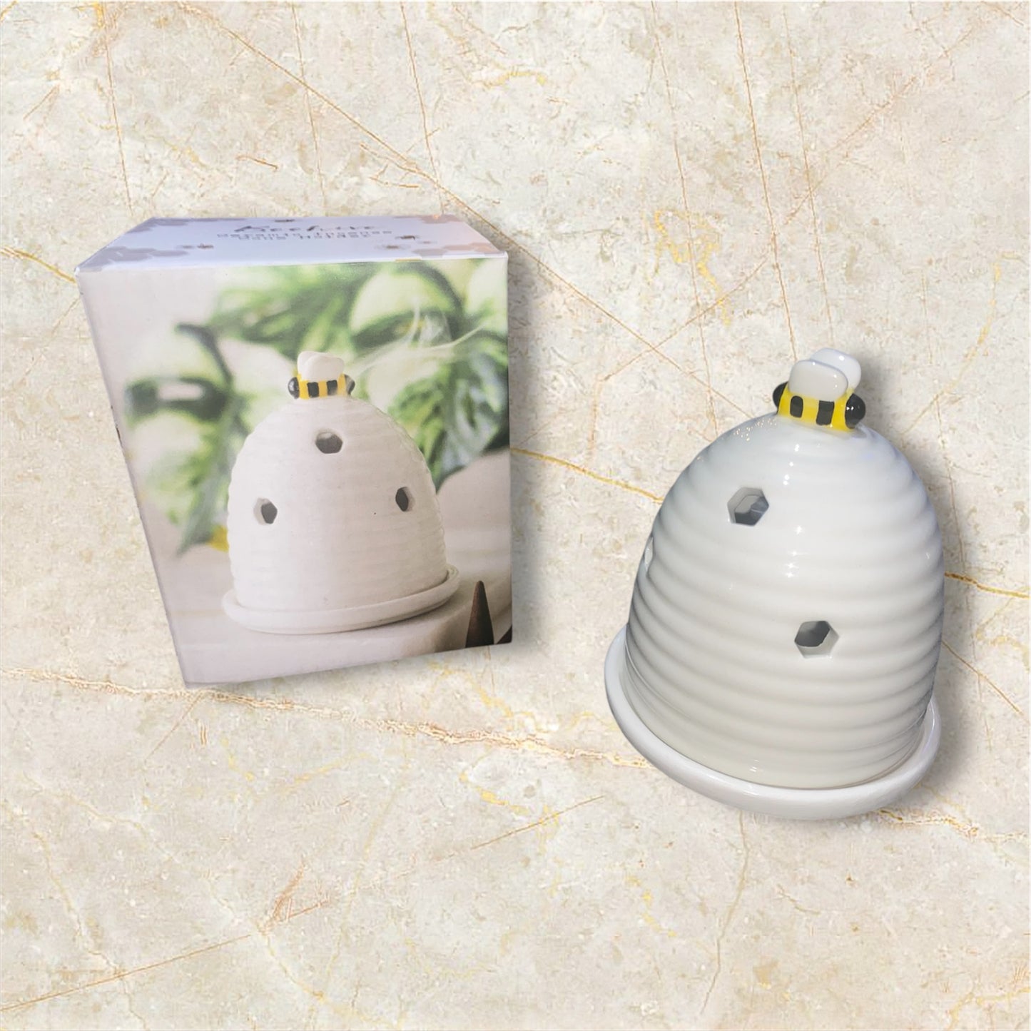 Beehive Incense Ceramic Burner